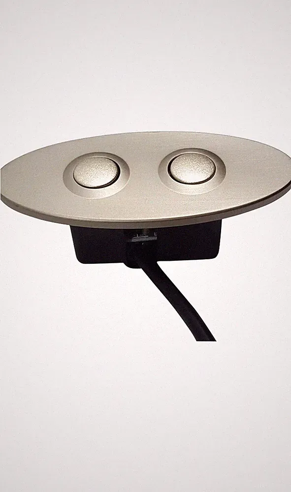 Okin IP20 Oval 2 Button Handset Hand Control For Power Recliner Lift Chair